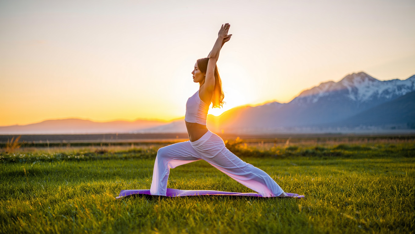 Yoga utomhus